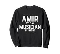 Amir Musicista Halloween Costume Gen Z Millennial Men Amir Felpa