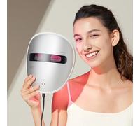 AMIRO Spectra 5-in-1 Maschera facciale con luce LED - Modalità di luce wireless, regolabile, design delicato sulla pelle