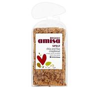 Amisa Farro Biologico Chia E Lino 200g Biscottate Omega (Confezione da 2)