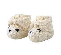 AMISENK 10 centimetri di Lunghezza A Maglia Scarpe Del Bambino Per Il Bambino Infantile Lavoro A Maglia Crochet Stivaletti Appena Nati Scarpe