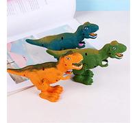 AMISENK 17 cm Spring Toy Clockwork for Doll Mini Dinosaur Party Gift Interactive Novelty Table Figurine Toddler Gift Stuf Glow In The Dark