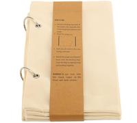 AMISENK 175x145mm Grande Lino Sketch Book Tessuto Notebook Stitchbook 175x145mm Per Arte Disegno Schizzo Cucitura Artigianato Tessuto di lino