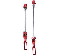 AMISENK 2 pezzi Bike Quick Release Spiedo Parti del mozzo della bicicletta anteriore e posteriore Kit albero cavo di ricambio parti della bicicletta anteriore e posteriore albero cavo