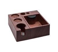 AMISENK 3. Stazione degli attrezzi ergonomica per caffè espresso con base antimanomissione integrata, design antiscivolo per il flusso di lavoro in ufficio/casa efficienza, supporto per manomissione