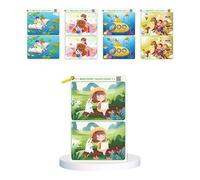 AMISENK 32 pezzi Focusing Training Find The Difference Cards for Kids Osservation and Detail Recognition Game Attention Training Cards