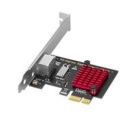 AMISENK Adattatore per scheda RJ45 PCI-E 2.5G Game PCIE 1000Mbps Gigabit 10/100/1000Mbps RTL8111H Pcie Adapter