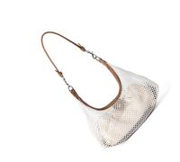 AMISENK Borsa a tracolla compatta in tessuto dal design ergonomico con cinturino staccabile casual borse ascellari borsa alla moda per donna borsa casual intrecciata, Nero , One Size