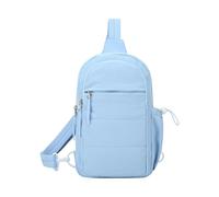 AMISENK Borsa a tracolla ergonomica regolabile per viaggi, escursioni, telefono, sport, borsa a tracolla, Blu, One Size