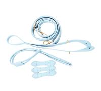 AMISENK Cinghie per borse a tracolla personalizzabili maniglia corda e tasca accessori per borse a secchiello in rattan fatte a mano kit di riparazione artigianato borsa secchio kit di artigianato