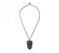 AMISENK Clip per occhiali in pelle per occhiali da sole per auto con cordino per donne uomini occhiali da vista custodia