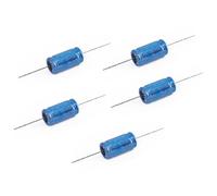 AMISENK Condensatori elettrolitici in alluminio professionali da 100 V per crossover di altoparlanti di fascia alta fino a 105 ° C condensatore orizzontale