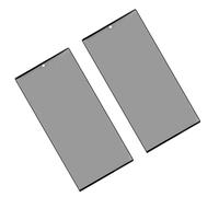 AMISENK Copertura completa di visualizzazione di vetro della protezione dello schermo di temperamento di anti Peep di Smartphone per l'anti Peep S25 vetro temperato