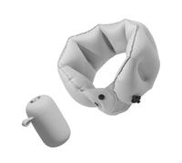 AMISENK Cuscino gonfiabile portatile a forma di U per il campeggio di viaggio con le pompe rapide disegni e la borsa di stoccaggio pieghevole a forma di U poggia collo