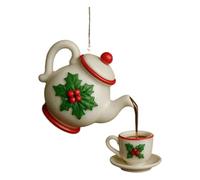 AMISENK Decorazione per albero di Natale, leggera e infrangibile, in acrilico, ornamento da appendere per albero di vacanza, finestre, caminetti, espositore, ornamento a forma di cuore di Natale