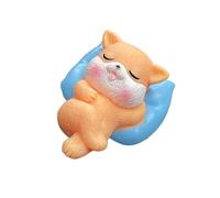 AMISENK Divertente statuetta a forma di animale del fumetto panda cane maialino conigli, ornamento in miniatura per casa, ufficio, scrivania o decorazione auto per amanti degli animali