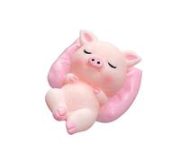 AMISENK Divertente statuetta a forma di animale del fumetto panda cane maialino conigli, ornamento in miniatura per casa, ufficio, scrivania o decorazione auto per amanti degli animali