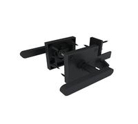 AMISENK Doppio cancello laterale chiavistelli a battente porta in alluminio recinzione per piscina esterna cancello cortile giardino facile installazione