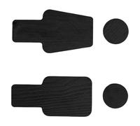 AMISENK Eleganti cartelli in legno per bagno uomini e donne segni per il bagno targhe per segnaletica per uso interno pubblico e domestico