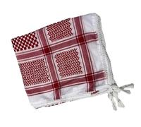 AMISENK Foulard etnico arabo per uomini del Medio Oriente da indossare tutti i giorni per feste a tema e eventi culturali Celebrazione Copricapo culturale Foulard, Scopino a sfera quadrata, Taglia