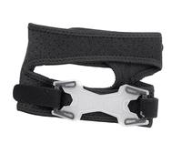 AMISENK Ginocchiera rinforzata con cuscino personalizzabile e design ventilato per corsa, basket, stabilità articolare, ventilato, tessuto OK Sequencing Ginocchiera