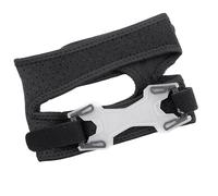 AMISENK Ginocchiera rinforzata con cuscino personalizzabile e design ventilato per corsa, basket, stabilità articolare, ventilato, tessuto OK Sequencing Ginocchiera