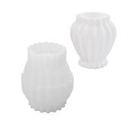 AMISENK Il supporto del barattolo delle resine modella il coperchio a strisce delle resine di Tealight per la temperatura della cassa dei gioielli del candeliere resistente