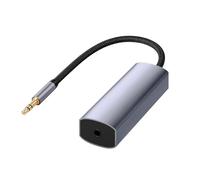 AMISENK Isolatori di loop di terra del suono di alto 3.5mm che migliorano il suono con la costruzione di alluminio per i riduttori di rumore di affidabilità