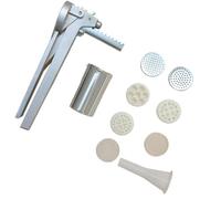 AMISENK Macchina manuale semplice da usare per pasta per vari tipi di tagliatelle come spaghetti e fettuccine in acciaio inossidabile