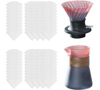 AMISENK Mano Drip Coffee Maker Set per uso domestico Hotel con parti staccabili Cold Brew Vetro Filtro Tazza Accessori Maker Cup