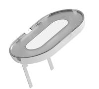 AMISENK Non perfora lo scaffale dello sbocco di potere impermeabile degli incavi organizzatori per lo stoccaggio efficiente in qualsiasi stanza scaffale della parete di facile installazione