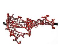 AMISENK Occhio di pizzo Halloween Donne Bomboniera Festa in maschera Mezza Viso Morte Dress Up Accessori Halloween Per Le Donne