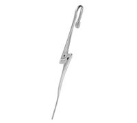 AMISENK Orecchini professionali con linea di fusione che catturano gli occhi orecchini con efficiente linea obliqua piercing stile punk ornamento dell'orecchio