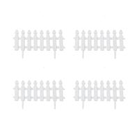 AMISENK Pannelli di recinzione da giardino riutilizzabili leggeri con paletti Design portatile resistente alle intemperie per divisorio esterno temporaneo recinzione divisoria per ufficio