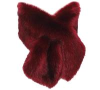 AMISENK Pellicce Lunghe Scialle Da Sposa Da Sposa Autunno Inverno Caldo Scialle Scaldacollo Pellicce Sciarpa Confortevole E Alla Moda Capispalla Poncho Mantelle, D, Taglia unica