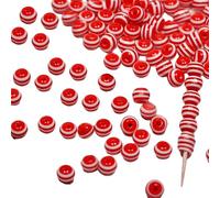 AMISENK Perline color pastello per gioielli fatti a mano per la casa e progetti di cucito, materiali sicuri per bambini