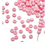 AMISENK Perline color pastello per gioielli fatti a mano per la casa e progetti di cucito, materiali sicuri per bambini