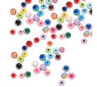 AMISENK Perline color pastello per gioielli fatti a mano per la casa e progetti di cucito, materiali sicuri per bambini