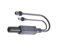 AMISENK Power Over Ethernet Splitter Adapter 1000Mbps 100W Isolato Gigabit Power Over Ethernet con interfacce RJ45 per accessori Dishy Gigabit POE