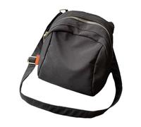 AMISENK Pratica borsa a tracolla Oxfords con ampie tasche interne tracolla ergonomica regolabile resistente all'usura borsa a tracolla leggera per donne uomini, Nero , One Size