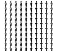 AMISENK Prese di irrigazione impermeabili 100PCSAgainst Slip Spinato End Headpieces Sostanza immunitaria per materassi da giardino sollevati Prese terminali tubo standard