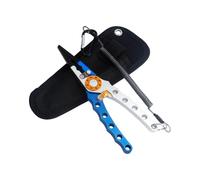 AMISENK Professionale Ergonomico Pesce Grabber Strumento Antiruggine Morsetto di Pesca Pinza Per Versatile Lure Controlli Pesce Tipo Pesce Presa Strumento