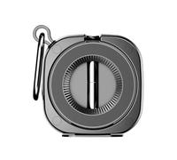 AMISENK Rack portatile del supporto del telefono per i banchi degli aerei del treno con il supporto del telefono in lega di zinco dell'ABS di montaggio regolabile di 720 °