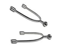 AMISENK Sperone da equitazione ad alta resistenza con estremità realizzate per comfort e uso professionale, speroni da competizione equestri