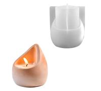 AMISENK Stampi del supporto del silicone delle lacrime per il silicone del calcestruzzo della fioriera della tazza della caramella della tazza dell'epossi