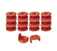 AMISENK Trimmer Head String Mowing Line Compatibile Per Erba Roll Rope Bobina Accessori Tappo di Ricambio Bobine Coperchio Con Coperchio Bobina Set Filo Coil Set Per Accessori Blackdecker
