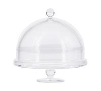 AMISENK Vassoio da dessert trasparente modello per la decorazione della casa delle bambole Craft Project Bakery Display Shelf Scene Arrangement Miniature Dessert Display Stand