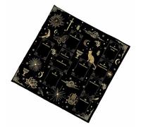 AMISENK Velvets Divinazione Mat Notte Tema Panno Tarocchi Lettura Tessuto Velluti Texture Tavolo Gaming Mats Adatto Per Tovaglia