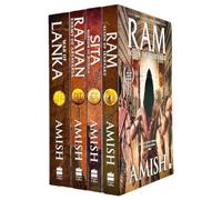 Amish Tripathi Ram Chandra Series 4 Books Collection Set (Ram, Sita, Raavan & War of Lanka)