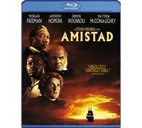 Amistad (Blu-ray) Morgan Freeman Anthony Hopkins Djimon Hounsou Nigel Hawthorne