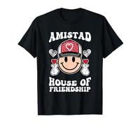 Amistad Casa Di Amicizia Amico Scuola Spirito Bambini Maglietta